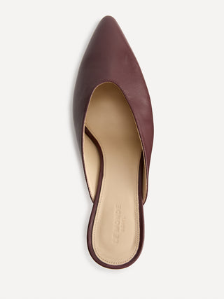 Petra Mule / Bordeaux Leather