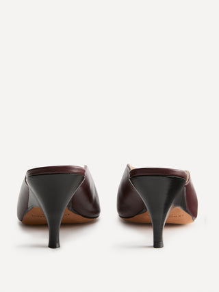 Petra Mule / Bordeaux Leather