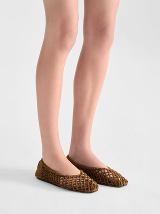 Le Monde Béryl - Regency Knotted, Taupe Suede