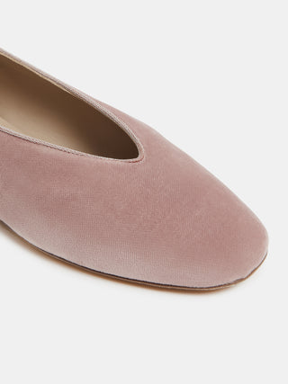 Regency Slipper / Pink Velvet