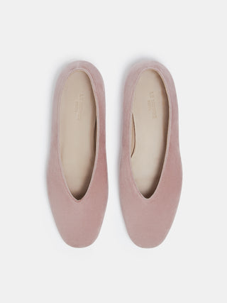 Regency Slipper / Pink Velvet