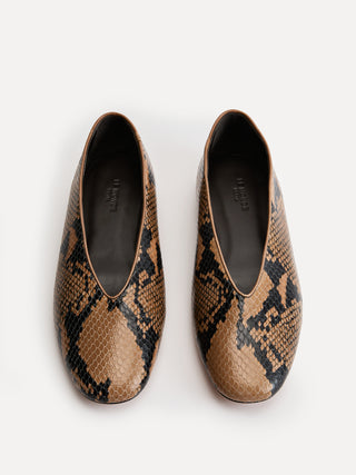 Le Monde Béryl - Classic Regency, Fango Leather Snake Effect