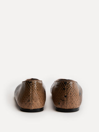 Le Monde Béryl - Classic Regency, Fango Leather Snake Effect