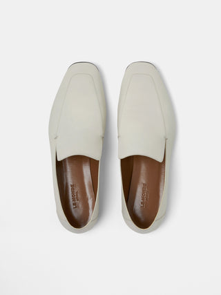 The row minimal leather on sale loafers