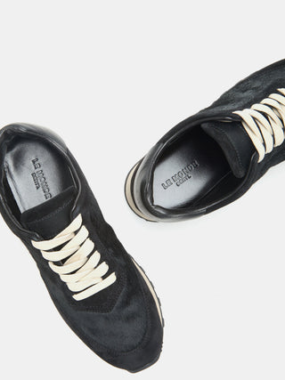 Slim Runner / Black Calf Hair