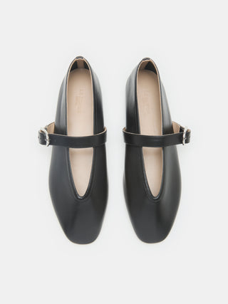 Stella Slipper / Black Leather
