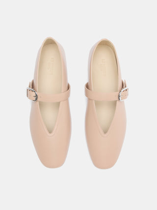 フラットシューズ LE MONDE BERYL FW25 STELLA SLIPPER (STE NPLAUB) Stella Slipper / Fawn Leather