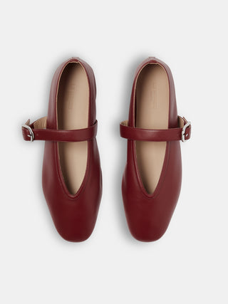 Stella Slipper / Rouge Leather
