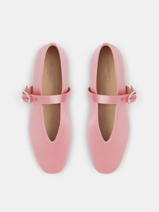 Stella Slipper / Pink Satin