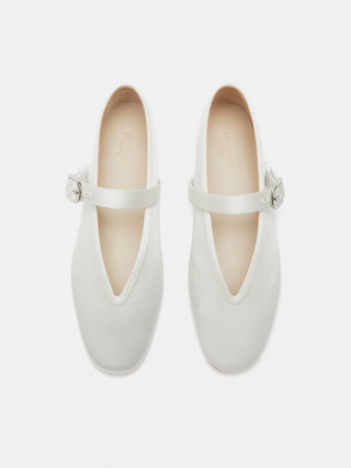 Le Monde Beryl - Stella Slipper Ivory Satin