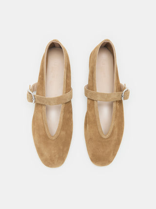 Stella Slipper / Taupe Suede