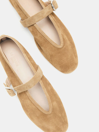 Stella Slipper / Taupe Suede