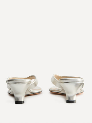Micro Wedge Thong / Champagne Leather
