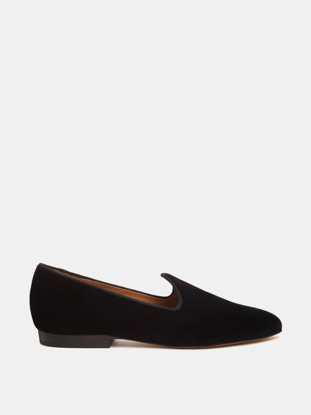 Venetian Slipper / Black Velvet