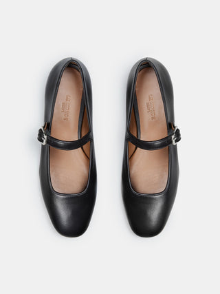 Le Monde Béryl - Mary Jane Black Leather